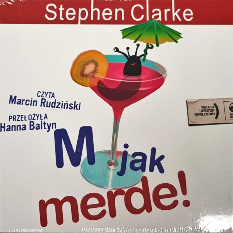 M jak Merde - Stephen Clerke - audiobook CD