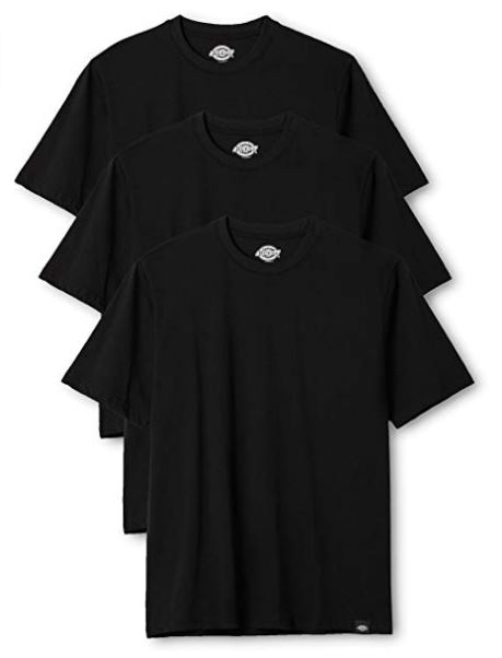 R5272 DICKIES koszulki czarne męskie r. S 3-pak