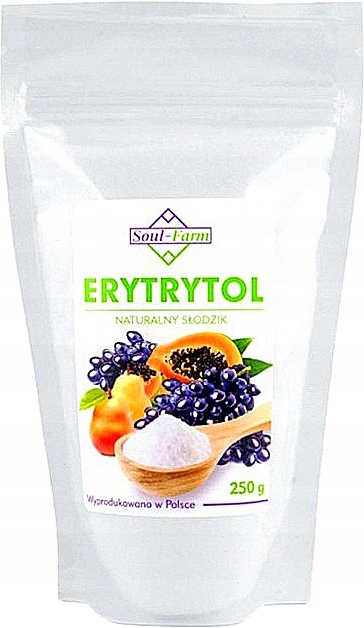 ERYTRYTOL naturalny słodzik ERYTROL 250g Soul-Farm