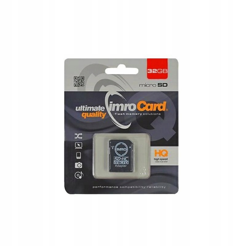 Karta pamięci IMRO MICRO SD 32GB czarny