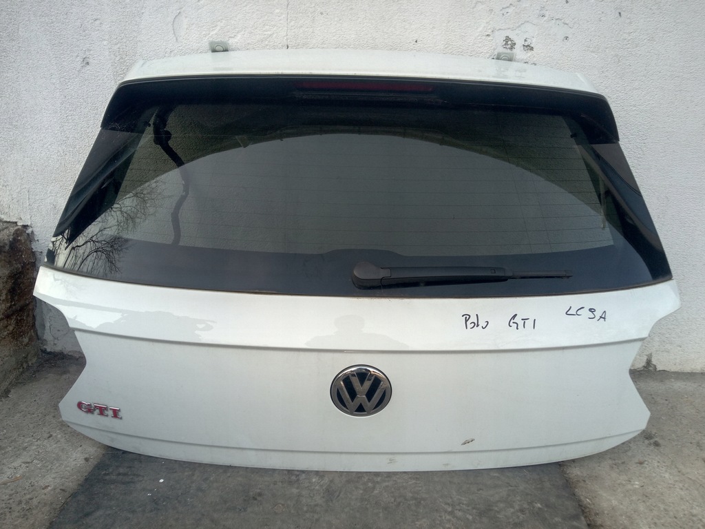 VW POLO 2G GTI KLAPA TYLNA BAGAŻNIKA KPL. 2019 - 13286192799 ...