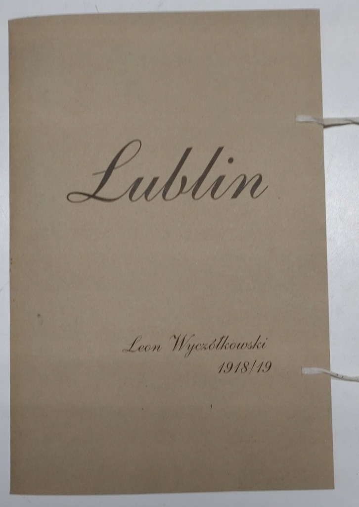 8 grafik Leon Wyczółkowski Lublin 1918/19
