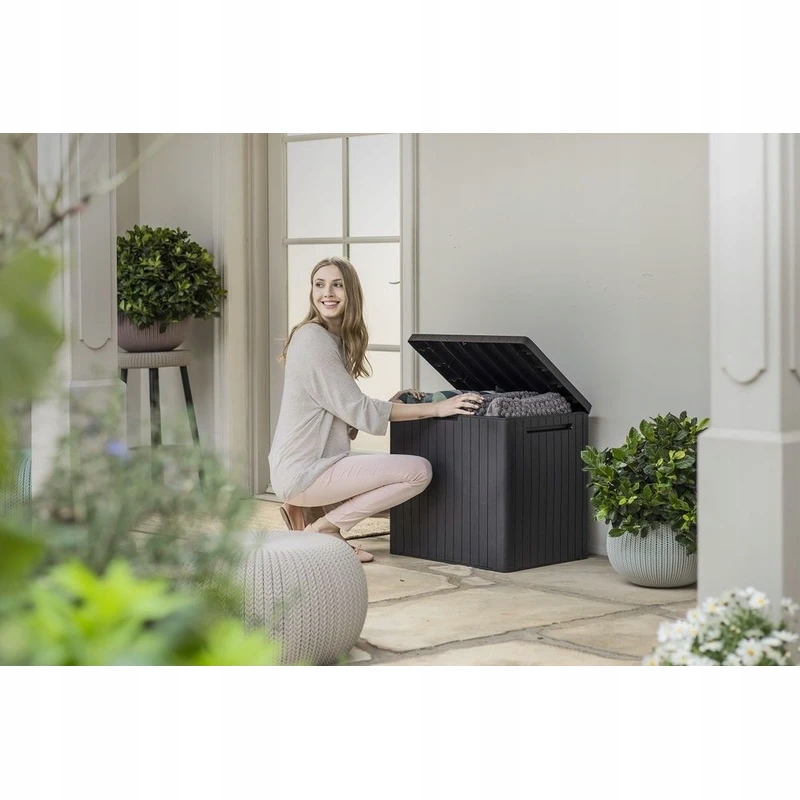 CITY BOX 113L - grafitowy