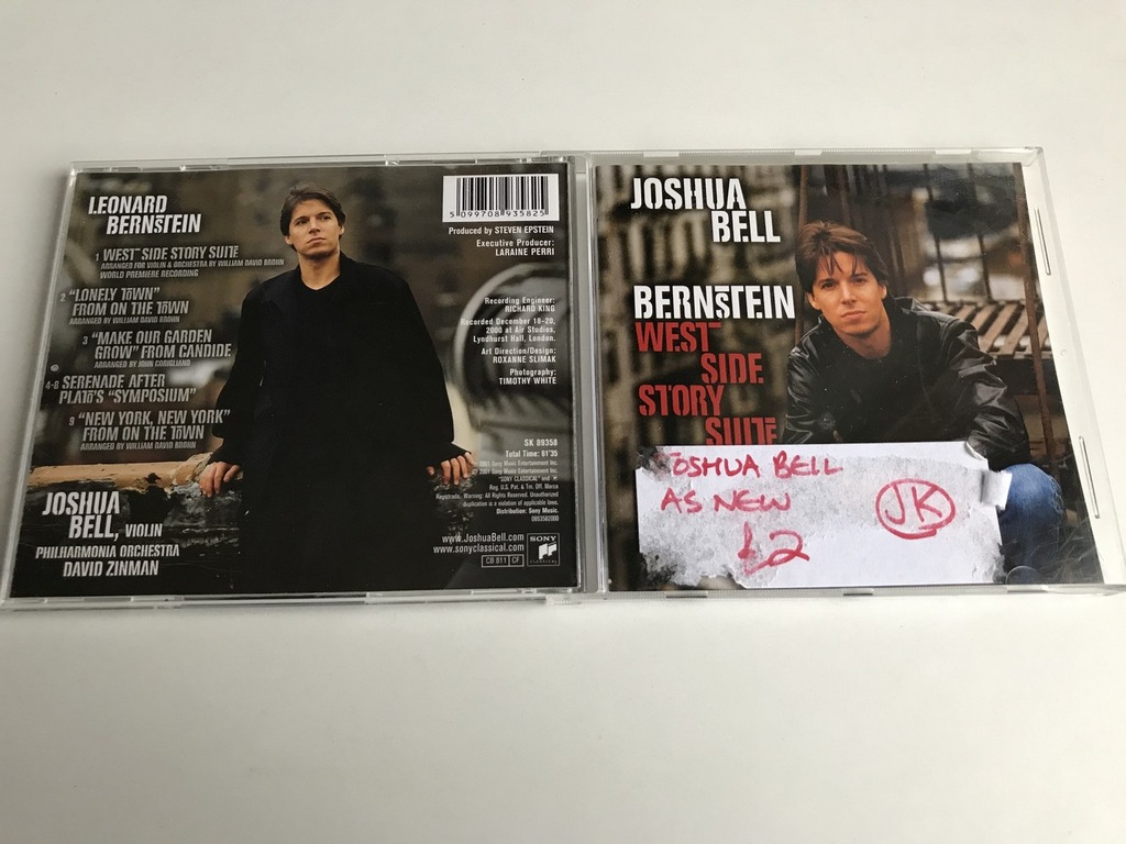 CD Joshua Bell Bernstein West Side Story Suite STAN 5+/6