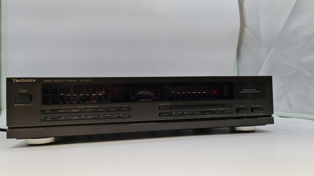 Technics SH-GE70 Korektor Equalizer Piękny wyświet