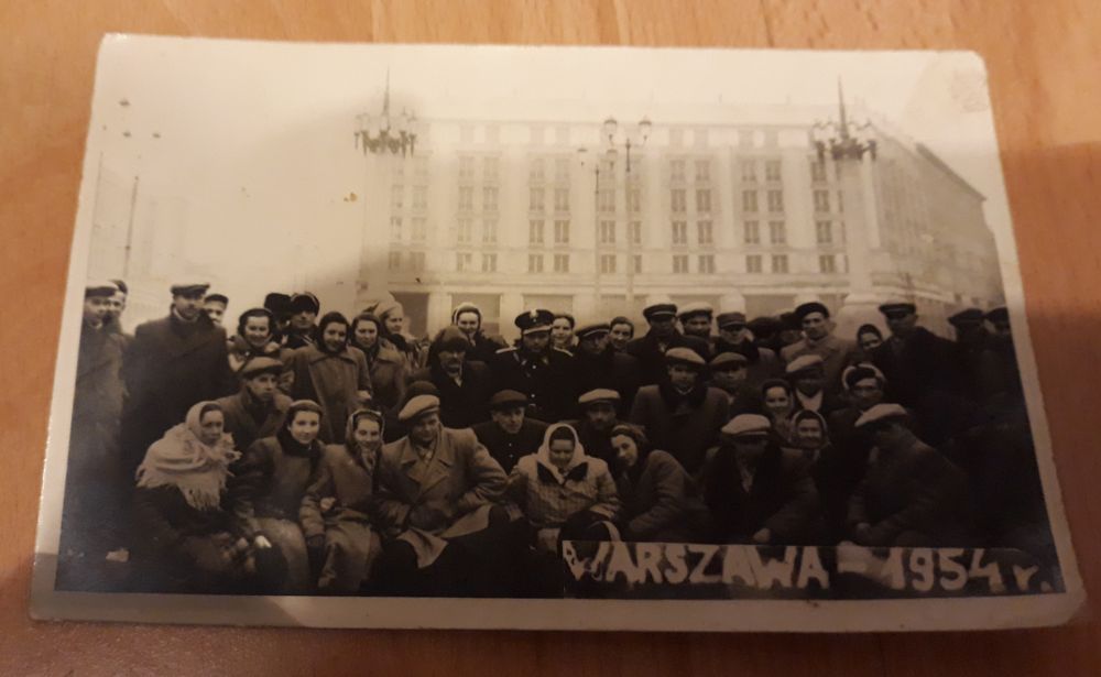 Zdjęcie Warszawa 1954 r.