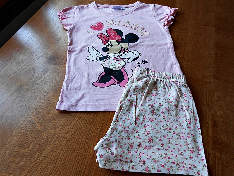 Disney PIŻAMKA piżama MINNIE r.128