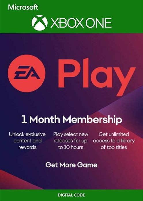 EA PLAY / EA ACCESS - 1 miesiąc (30 dni) XBOX ONE