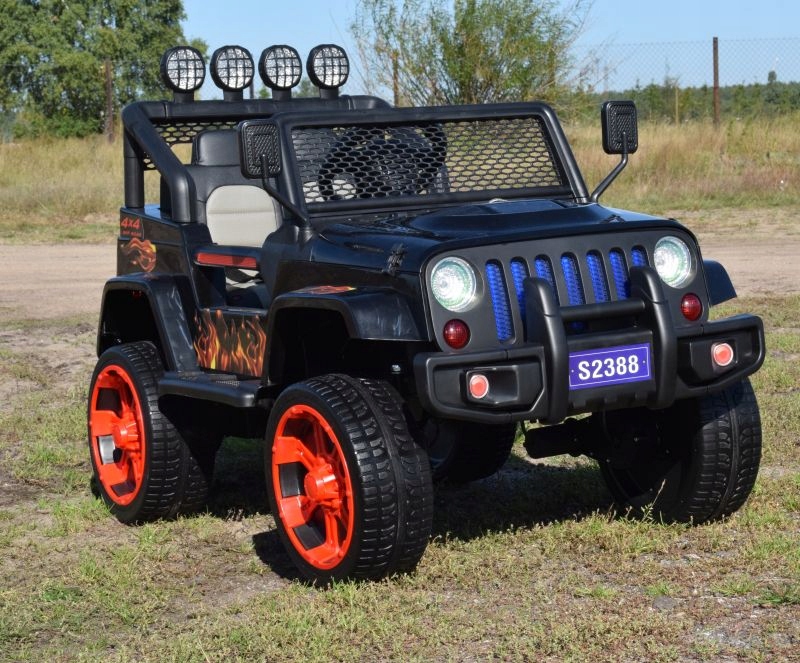 Dwuosobowe Auto na akumulator JEEP 4x4 SILNIKI 45W