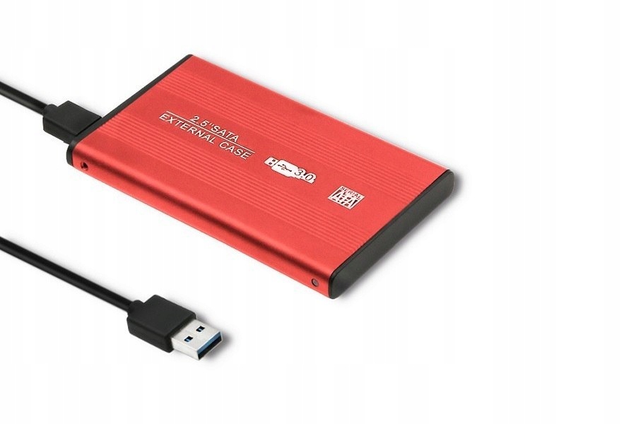 RAMKA do dysków HDD/SSD QOLTEC 2.5" USB 3.0/S