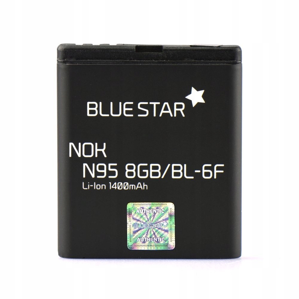 BL-6F bateria Bluestar Nokia N95 8GB 6290 1400mAh