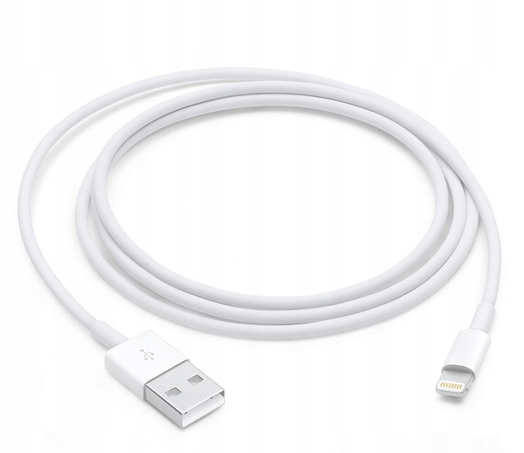 Apple Kabel USB 2.0 Lightning 1m biały