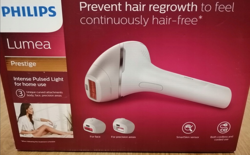 Depilator laserowy philips Lumea