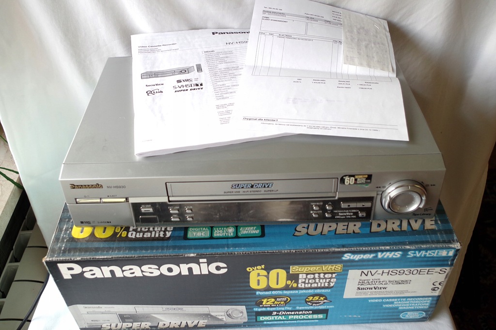S-VHS Panasonic NV-HS 930 bardzo wysoki model BCM
