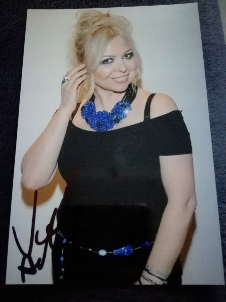 Violetta Arlak!!! - oryginalny autograf