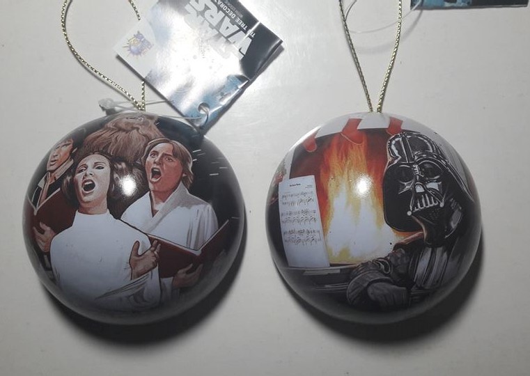 BOMBKI STAR WARS GWIEZDNE WOJNY LUKE LEIA 2 szt.