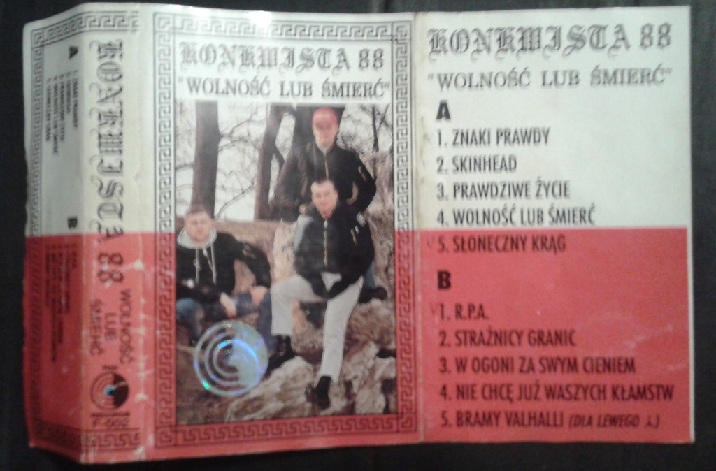 KONKWISTA 88 - WOLNOŚĆ LUB ŚMIERĆ MC Oi! RAC Honor