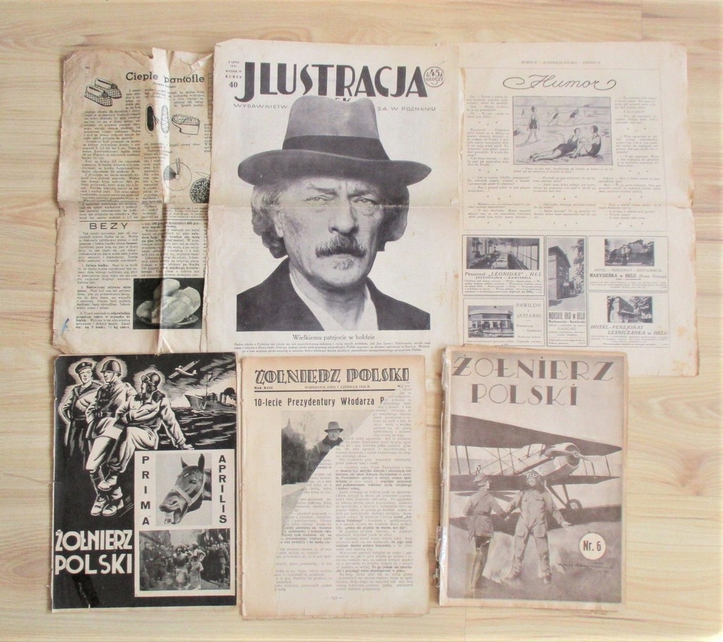 Stare Gazety z lat 30-tych