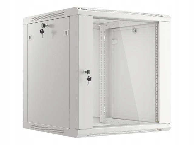 Szafa instalacyjna wisząca 19'' 12U 600x600 szara