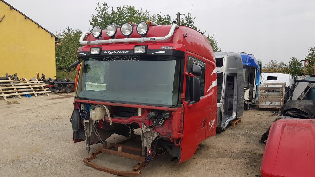 KABINA KOMPLETNA SCANIA R 2010 R CR 19 HIGHLINE
