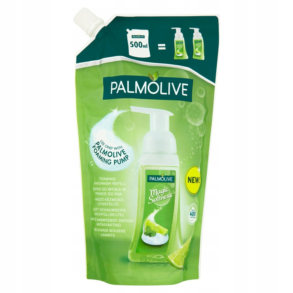 PALMOLIVE ZAPAS PIANKI DO MYCIA RĄK ZAPACH LIMONKI