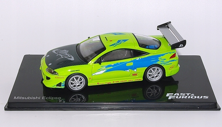 MITSUBISHI Eclipse Fast&Furious IXO 1/43 NEW