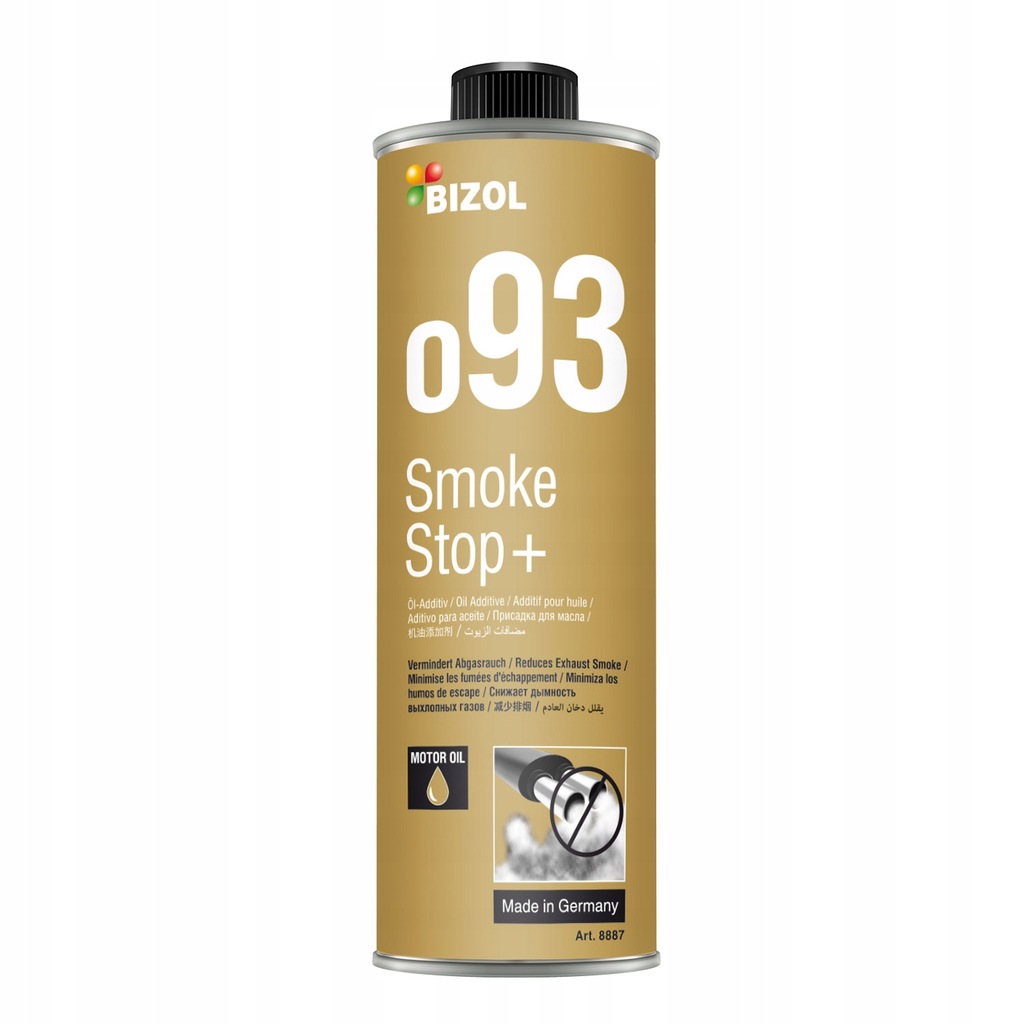 250ml BIZOL STOP SMOKE Redukuje spalanie oleju