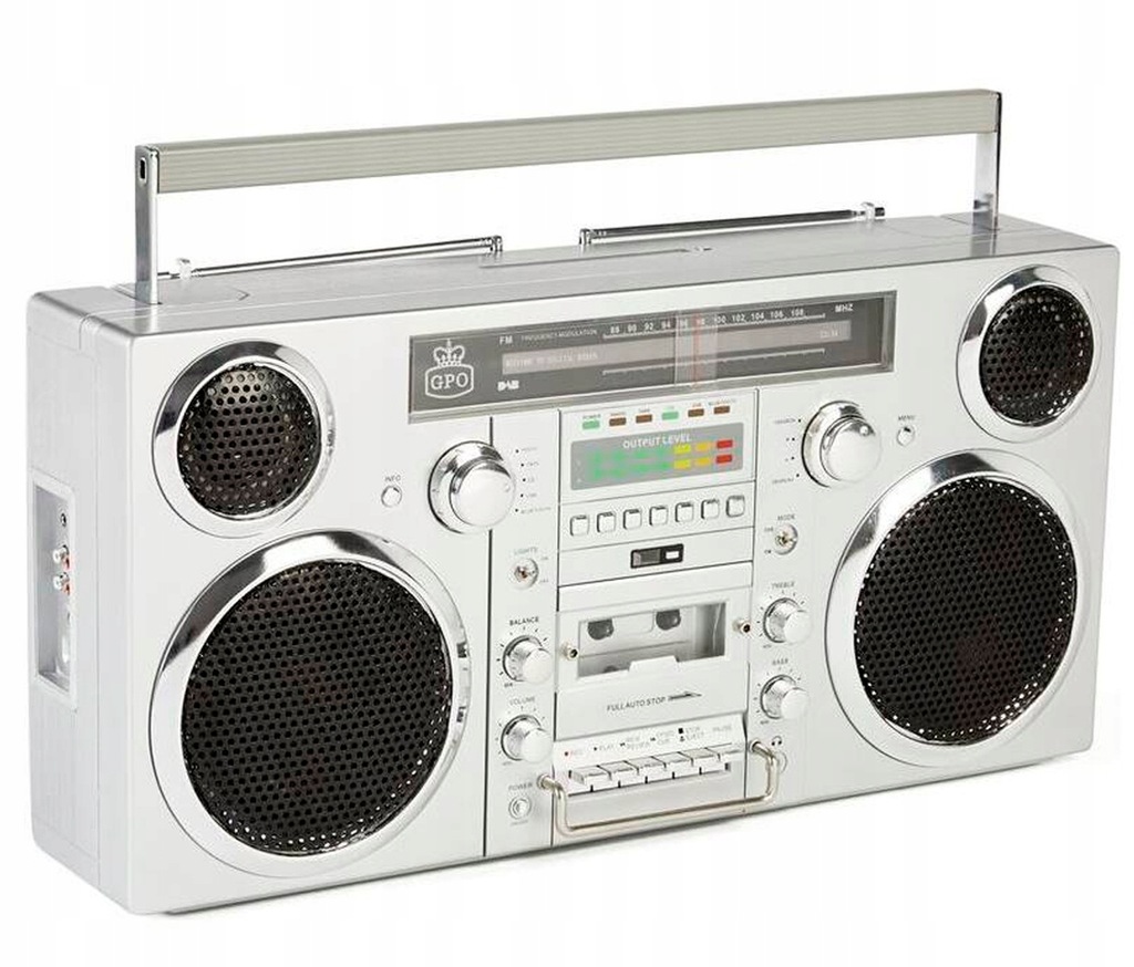 GPO Brooklyn DAB+CD Boombox Stereo 11157700475