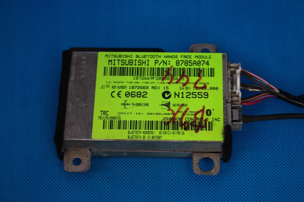 MITSUBISHI ASX BLUETOOTH 8785A074 TESTOWANY 15