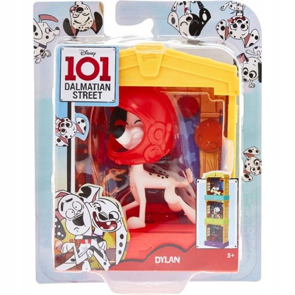 Zestaw 101 Dalmatyńczyków Dylan z budką MATTEL