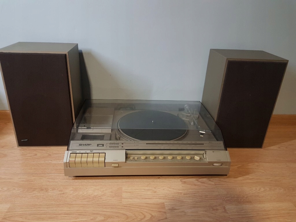gramofon z radiem głośniki SHARP SG-270H 7808585352