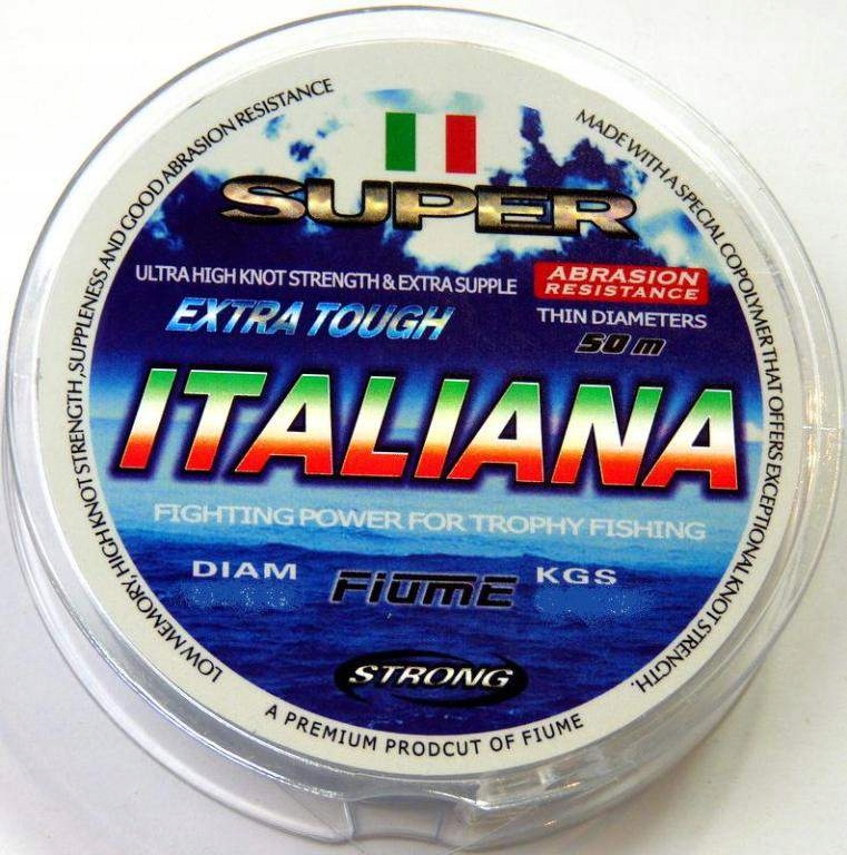 Żyłka Fiume Italiana 50m/0,12mm