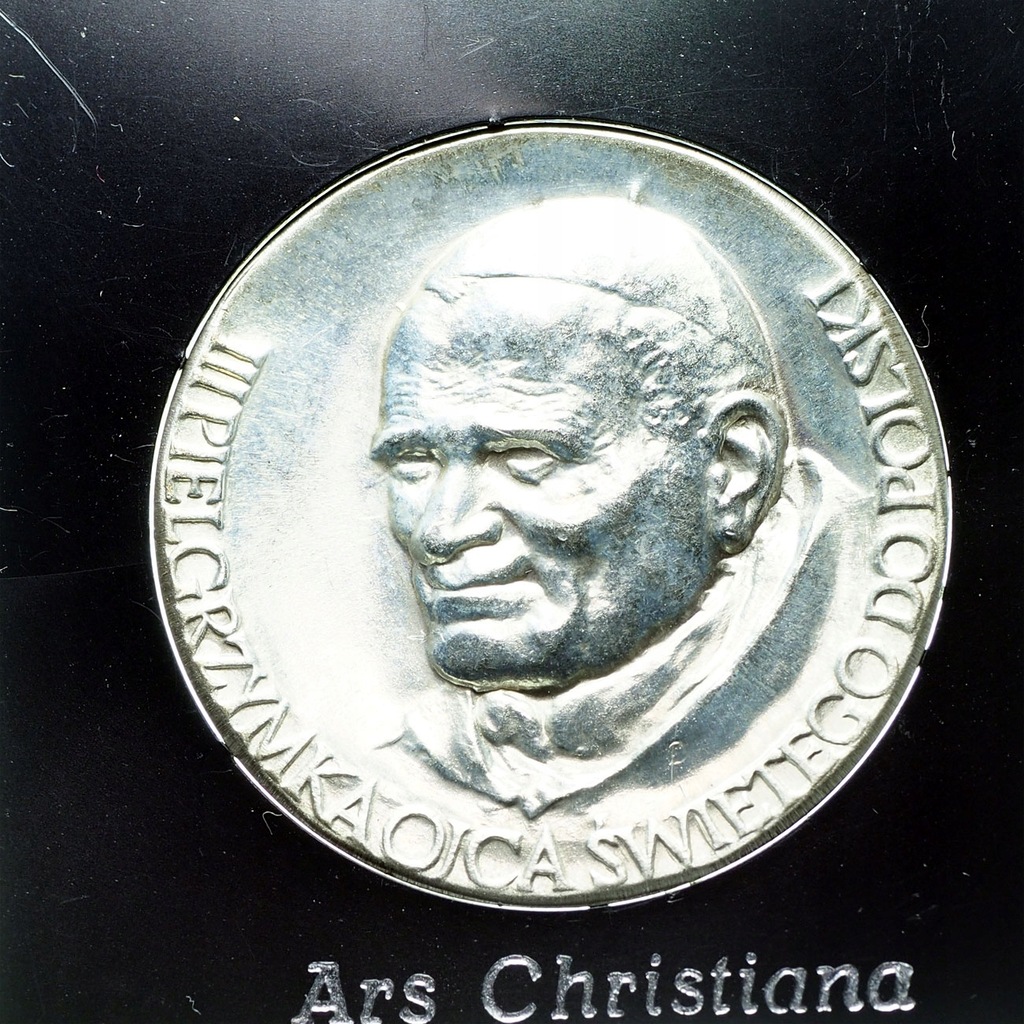 130008 Medal Jan Paweł II srebro Ars Christiana