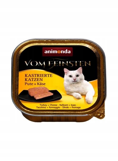 ANIMONDA Vom Feinsten Kastrierte smak: indyk z żół