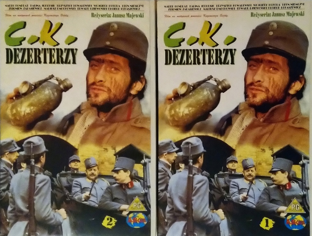 C. K. Dezerterzy Cz.1-2 Kaseta VHS SPK
