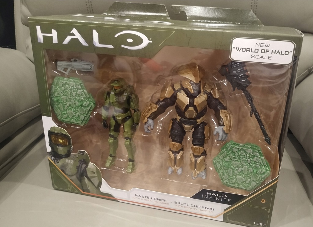 Купить HALO INFINITE MASTER CHIEF BRUTE CHIEFTAIN ФИГУРКИ: отзывы, фото ...