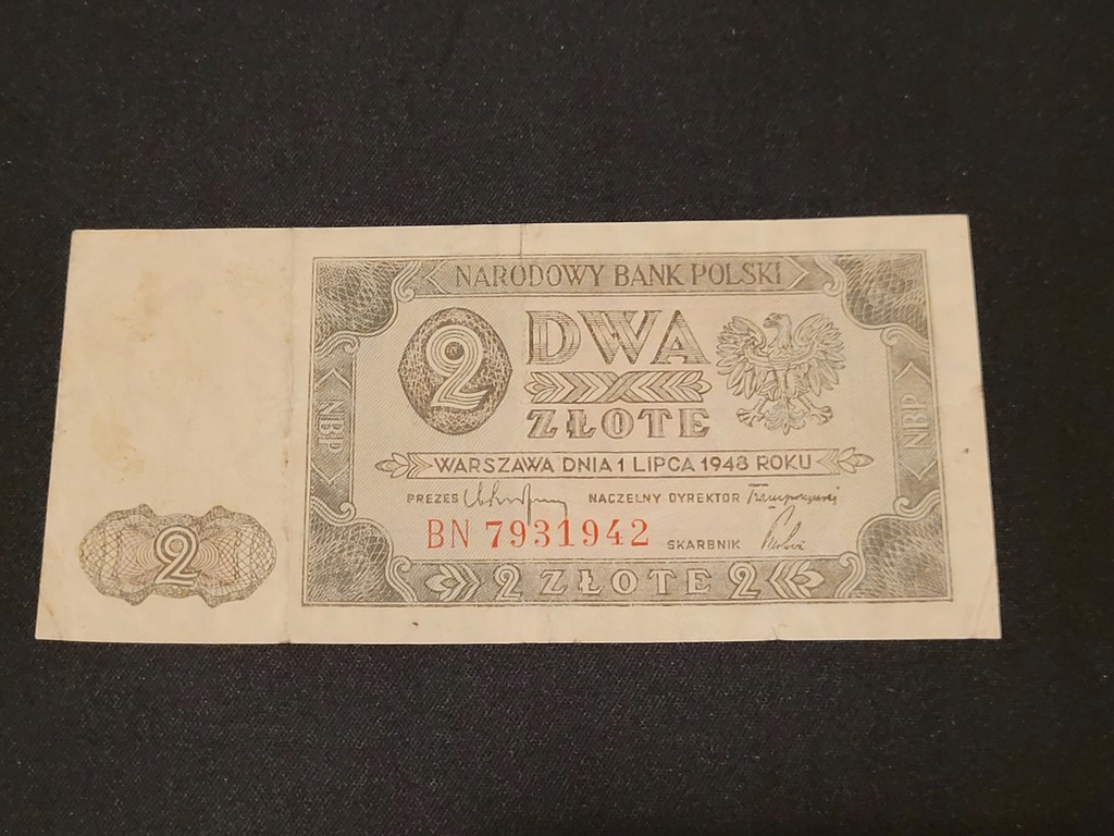 2 złote 1948 Ładny STAN