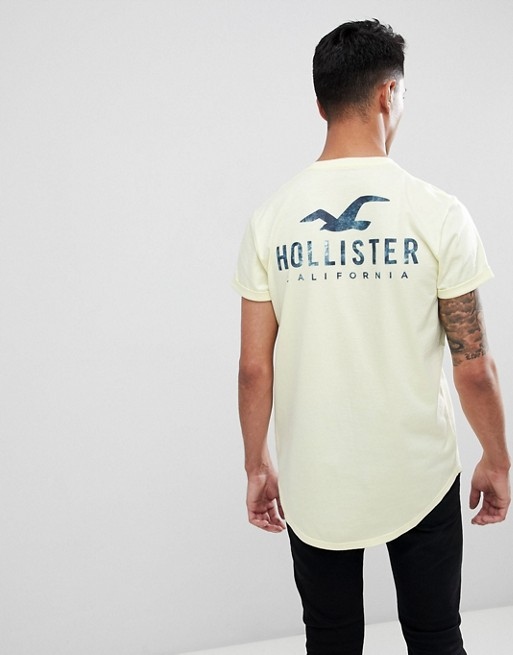 N-3-7-25 HOLLISTER T-SHIRT LOGO ROZMIAR M