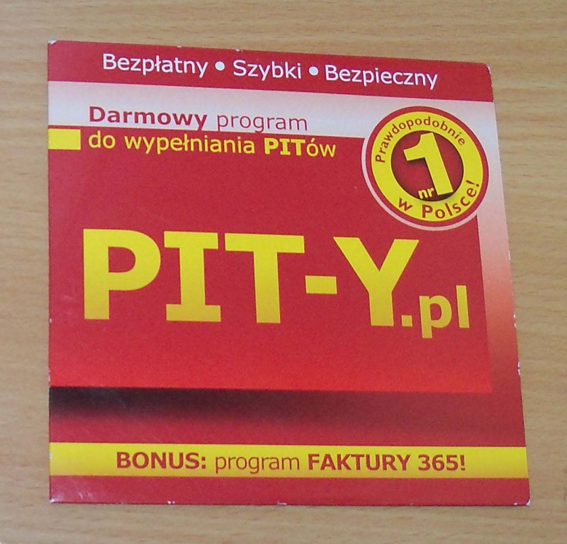 PIT-y program do wypełniania pitów na rok 2013/14