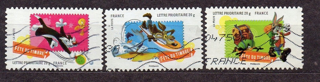 Francja-2009 Mi 4598-4600
