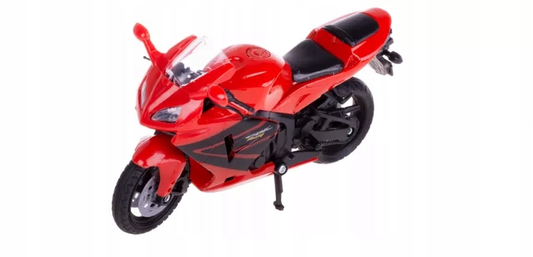 HONDA CBR600RR MOTOCYKL ŚCIGACZ MODEL 1:18 CZERWONY