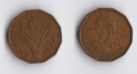 SWAZILAND / ESWATINI 1974 1 CENT