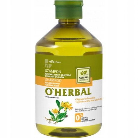 O'herbal Szampon Z Ekstraktem Z Arniki 500ml