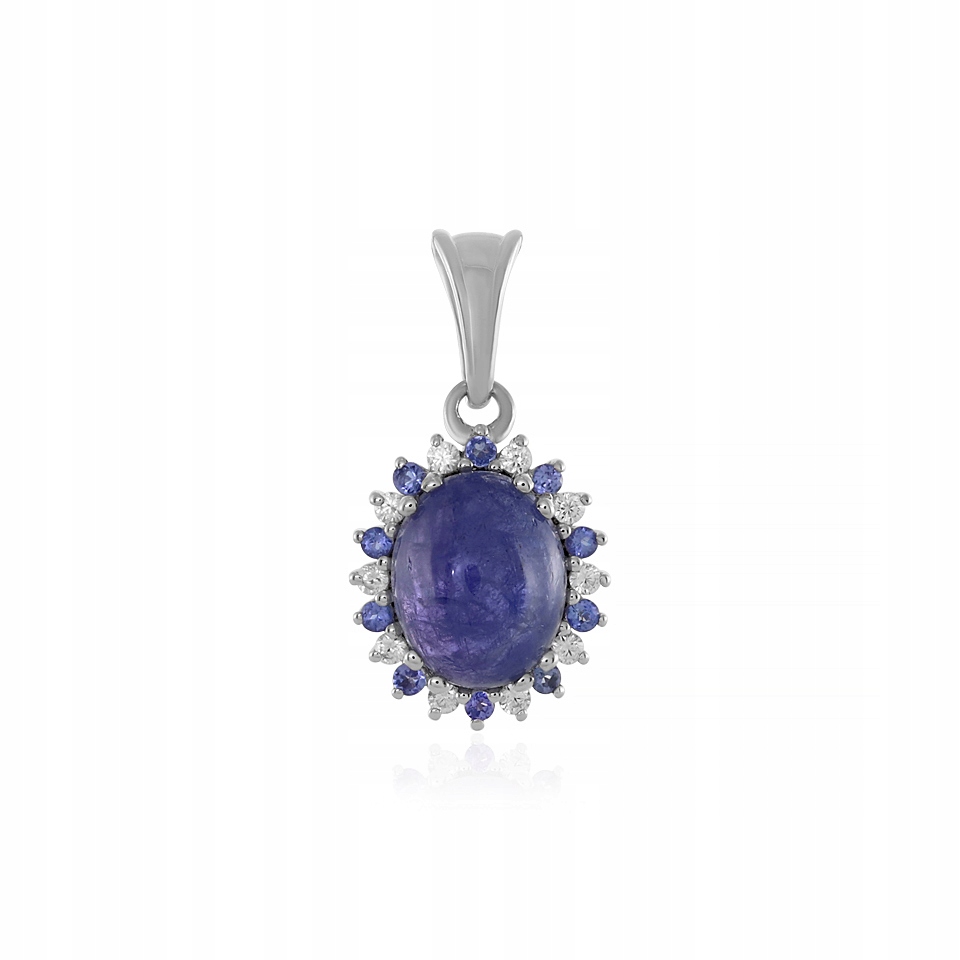 Tanzanite Silver Pendant