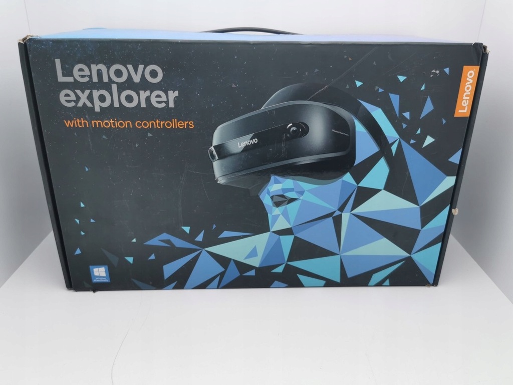 Gogle okulary VR LENOVO EXPLORER + kontrolery - 12485077890 - oficjalne ...