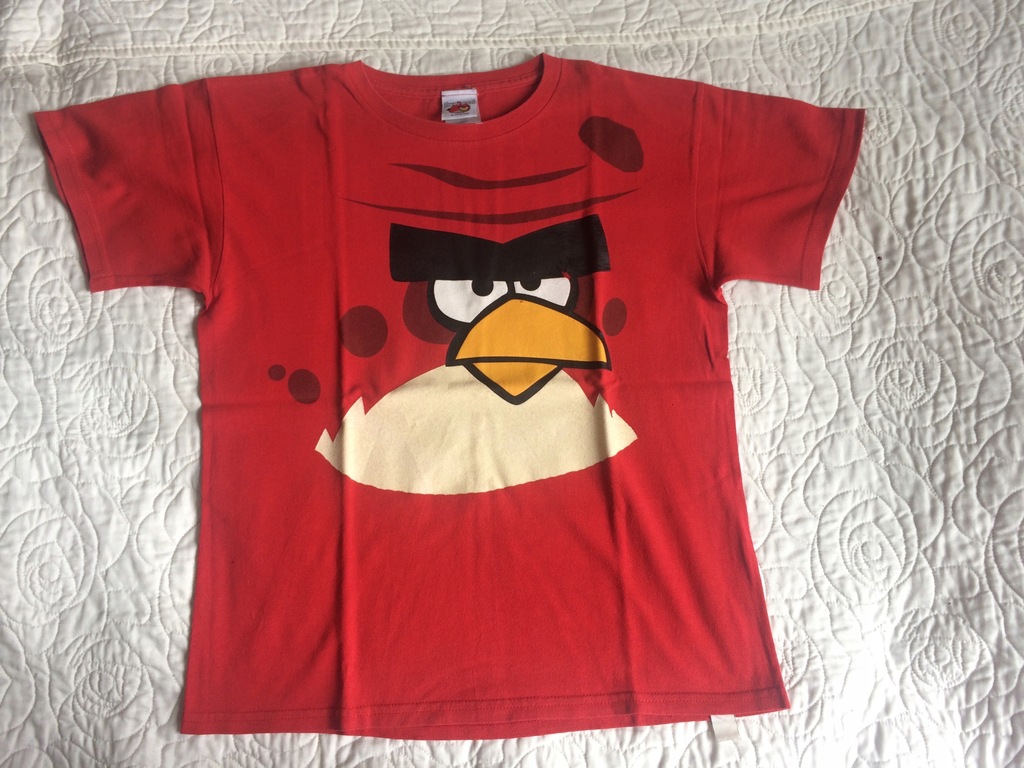 koszulka T-shirt rozm. 152 angry birds