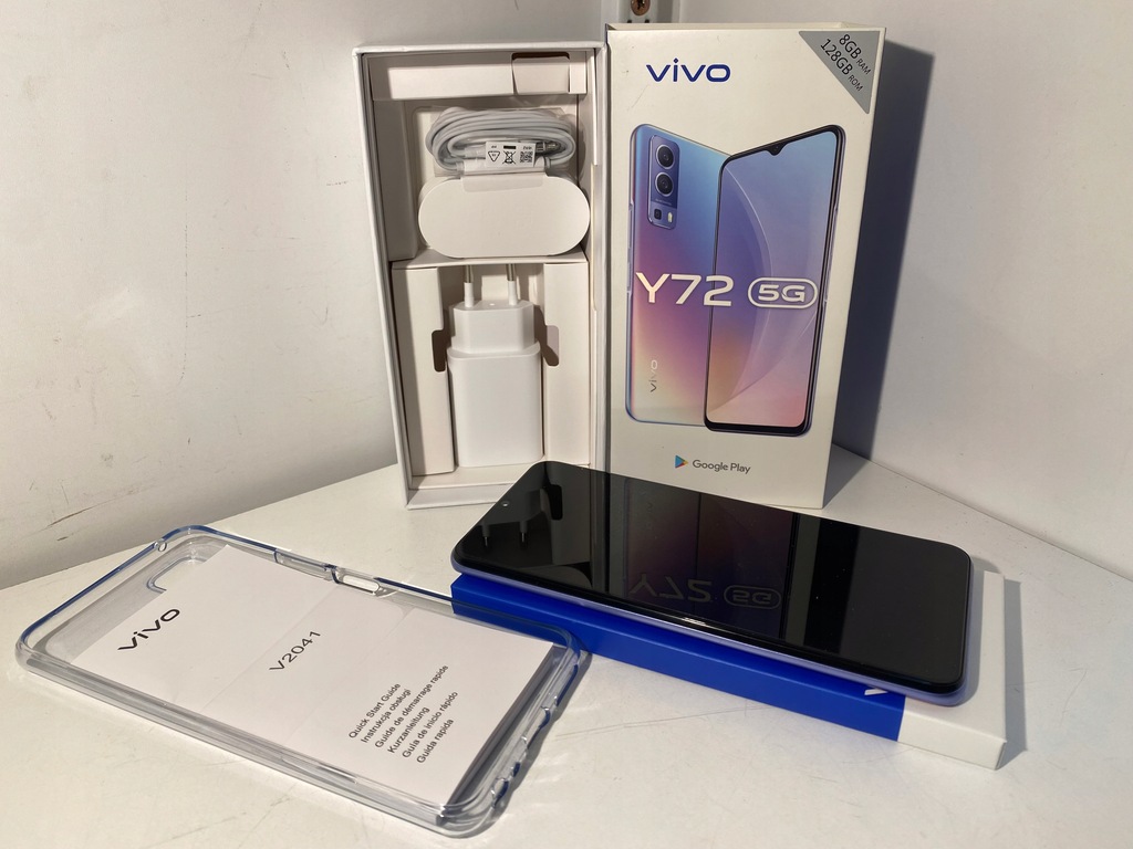 Купить Смартфон vivo Y72 5G V2041 8/128GB Dual Dream Glow: отзывы, фото ...