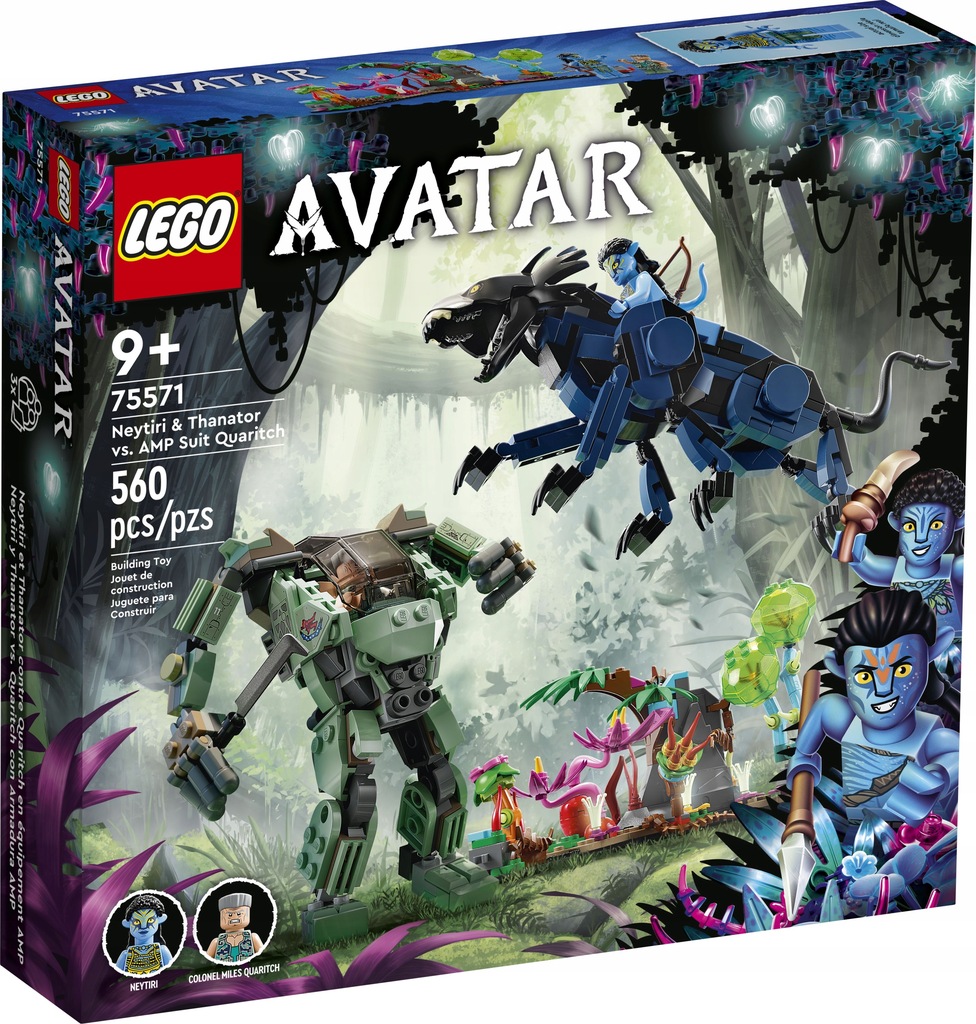 LEGO Avatar Neytiri i Thanator Quaritch 75571