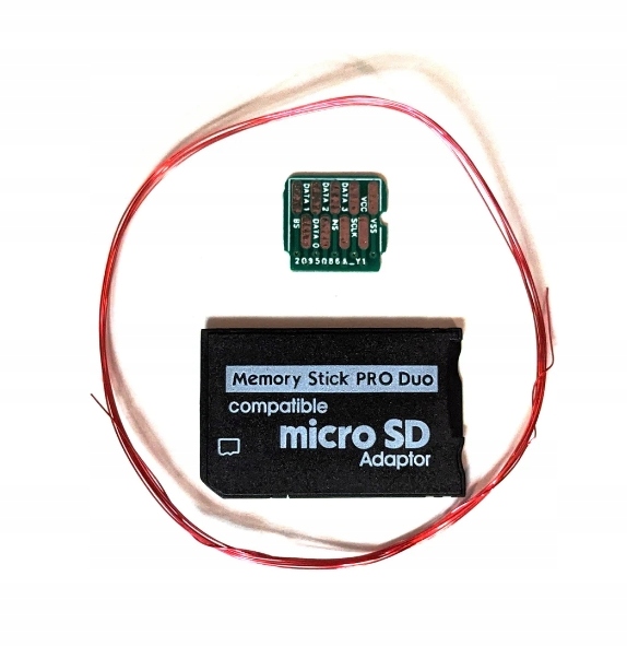Adapter Karty MicroSD - M2 - PSP Go! FULL ZESTAW