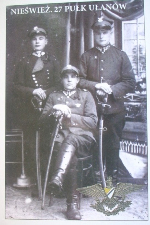 UŁANI - 27 PUŁK UŁANÓW, NIEŚWIEŻ, 1935 ROK